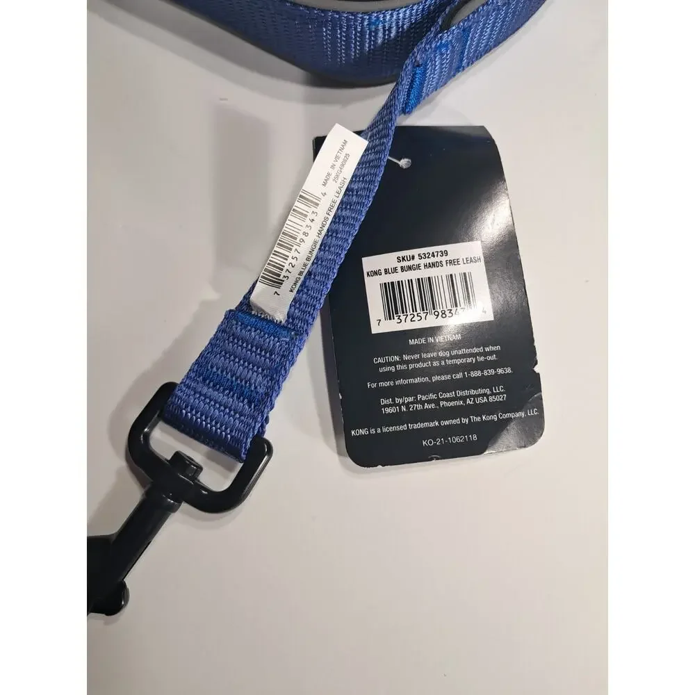 Kong Blue Bungie Hands Free Leash